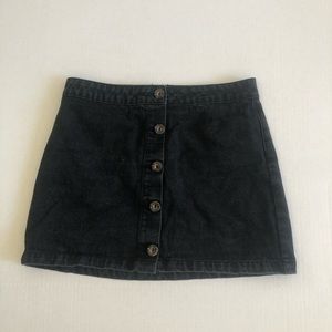Forever 21 Button Up Denim Skirt
